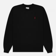 Мужская толстовка  Basic Crew Neck, цвет чёрный, размер L Gramicci