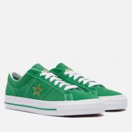Кеды  One Star Pro Suede, цвет зелёный, размер 41 EU Converse