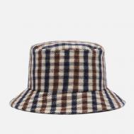 Панама  Club Check, цвет бежевый, размер L-XL Aquascutum