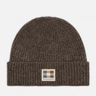 Шапка  Active Patch, цвет коричневый Aquascutum