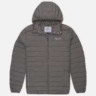 Мужской пуховик  RLG Active Hooded 100GR, цвет серый, размер L Aquascutum