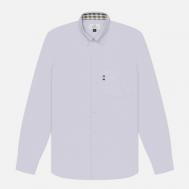 Мужская рубашка  Active Oxford, цвет серый, размер M Aquascutum