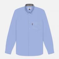 Мужская рубашка  Active Oxford, цвет голубой, размер XXL Aquascutum