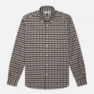 Мужская рубашка  Active Club Check, цвет бежевый, размер M Aquascutum
