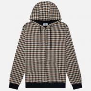 Мужская толстовка  Active Club Check Full Zip Hoodie, цвет синий, размер XXXL Aquascutum