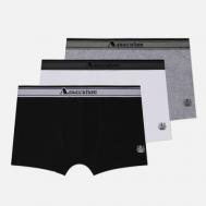 Комплект мужских трусов  Active Underwear Boxer 3-Pack, цвет комбинированный, размер XXL Aquascutum