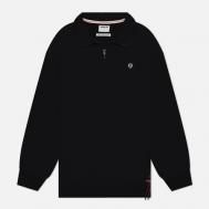 Мужская толстовка  Carabiner Heavy Half Zip Up, цвет чёрный, размер M ANGLAN