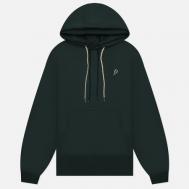 Мужская толстовка  Oblique Balloon Double Hoodie, цвет зелёный, размер L ANGLAN