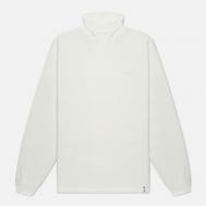 Мужской лонгслив  Oval Incision Turtle Neck, цвет белый ANGLAN