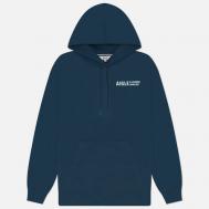 Мужская толстовка  Brushed Printed Hoodie, цвет синий, размер L AIGLE
