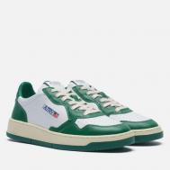Мужские кроссовки  Medalist Low Leather, цвет зелёный, размер 46 EU AUTRY