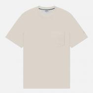 Мужская футболка  Pocket Crew Neck, цвет белый, размер S AIGLE