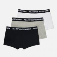 Комплект мужских трусов  Underwear 3-Pack, цвет комбинированный, размер XL Peaceful Hooligan