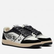 Мужские кроссовки  EJ Egg Rocket Low Leather/Tumbled, цвет чёрный, размер 43 EU Enterprise Japan