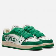 Кроссовки  EJ Egg Rocket Low Leather/Tumbled, цвет зелёный, размер 41 EU Enterprise Japan