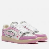 Женские кроссовки  EJ Egg Rocket Low Leather/Tumbled, цвет розовый, размер 39 EU Enterprise Japan