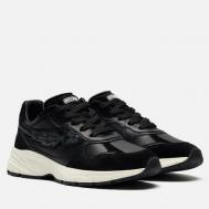 Мужские кроссовки  EJ Running Low Suede/Nappa, цвет чёрный, размер 42 EU Enterprise Japan