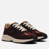 Мужские кроссовки  EJ Running Low Suede/Mesh/Leather, цвет коричневый, размер 40 EU Enterprise Japan