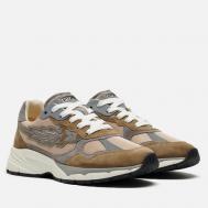Мужские кроссовки  EJ Running Low Suede/Mesh/Reflective, цвет оливковый, размер 40 EU Enterprise Japan
