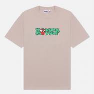 Мужская футболка  Big Apple, цвет бежевый, размер XXL BUTTER GOODS