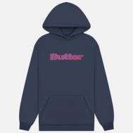 Мужская толстовка  Felt Logo Applique Hoodie, цвет синий, размер XL BUTTER GOODS