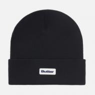 Шапка  Tall Cuff Q124, цвет чёрный BUTTER GOODS