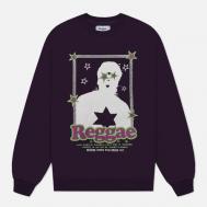 Мужская толстовка  Gauzy Crew Neck, цвет фиолетовый, размер M BUTTER GOODS