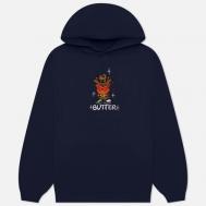 Мужская толстовка  Devil Pullover Hoodie, цвет синий, размер L BUTTER GOODS