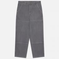 Мужские брюки  Work Baggy Fit, цвет серый, размер 32 BUTTER GOODS