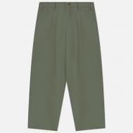 Мужские брюки  Pleated Q324, цвет оливковый, размер 30 BUTTER GOODS