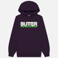 Мужская толстовка  Program Pullover Hoodie, цвет фиолетовый, размер XL BUTTER GOODS