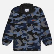 Мужская флисовая куртка  Camo Sherpa, цвет синий, размер XL BUTTER GOODS