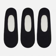 Комплект носков  3-Pack Invisible, цвет чёрный, размер 35-38 EU Dickies