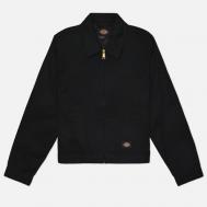 Женская куртка ветровка  Lined Eisenhower, цвет чёрный, размер L Dickies