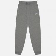 Женские брюки  Club Fleece Mid-Rise Slim Joggers, цвет серый, размер S Nike