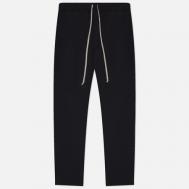 Мужские брюки  Porterville Berlin Drawstring Compact Cotton Jersey, цвет чёрный, размер S Rick Owens DRKSHDW