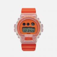 Наручные часы  G-SHOCK DW-6900GL-4, цвет оранжевый Casio
