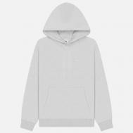 Мужская толстовка  Solo Swoosh Fleece Hoodie, цвет серый, размер M Nike
