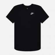 Женская футболка  Club Essentials, цвет чёрный, размер XS Nike