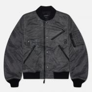 Мужская куртка бомбер  Flight MA-1 Jumper, цвет чёрный, размер XL EASTLOGUE