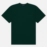 Мужская футболка  Permanent Basic One Pocket, цвет зелёный, размер S EASTLOGUE