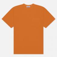 Мужская футболка  Permanent Basic One Pocket, цвет оранжевый, размер S EASTLOGUE