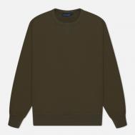Мужская толстовка  Permanent Basic Round Neck, цвет оливковый, размер L EASTLOGUE