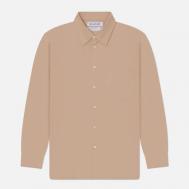 Мужская рубашка  Permanent B.D. Comfortable, цвет бежевый, размер S EASTLOGUE