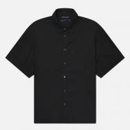 Мужская рубашка  Permanent B.D. Comfort Half, цвет чёрный, размер XL EASTLOGUE