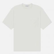 Мужская футболка  Permanent One Pocket Box Fit, цвет белый, размер M EASTLOGUE