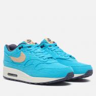 Кроссовки  Air Max 1 Premium Corduroy, цвет голубой, размер 44 EU Nike