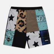 Мужские шорты  Multi Pattern, цвет коричневый, размер M F.C. Real Bristol
