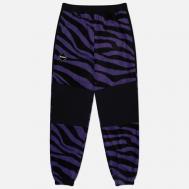 Мужские брюки  Zebra Fleece, цвет фиолетовый, размер L F.C. Real Bristol