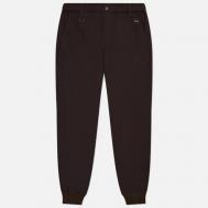 Мужские брюки  Ventilation Chino Ribbed, цвет коричневый, размер S F.C. Real Bristol